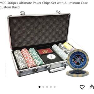 Poker Chips Set with Aluminum Case